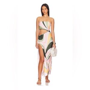 Agua Bendita Midi Dress X REVOLVE GWEN VITREO